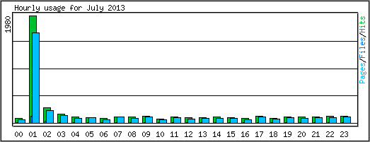 Hourly usage