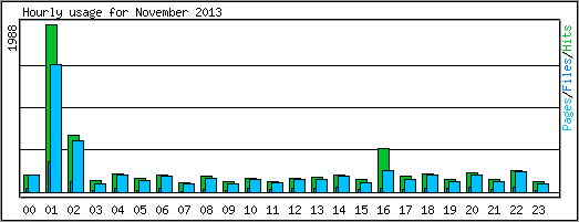 Hourly usage
