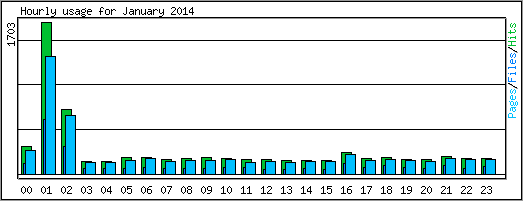 Hourly usage