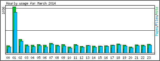 Hourly usage