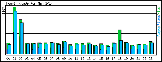 Hourly usage