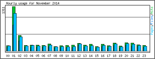 Hourly usage