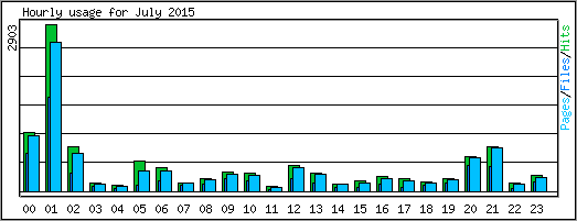 Hourly usage