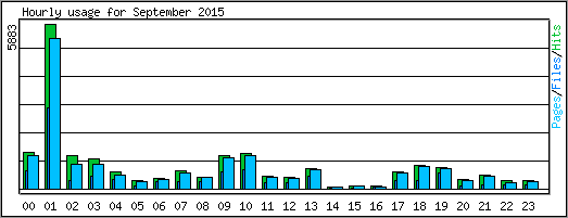 Hourly usage