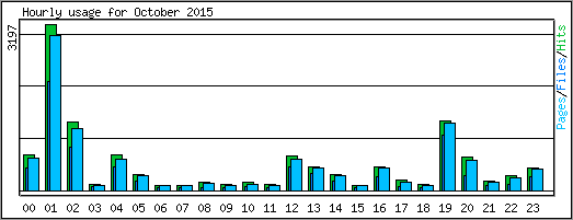 Hourly usage