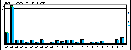 Hourly usage