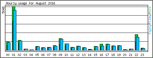 Hourly usage