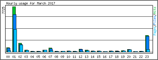 Hourly usage