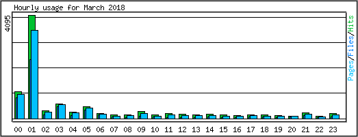 Hourly usage